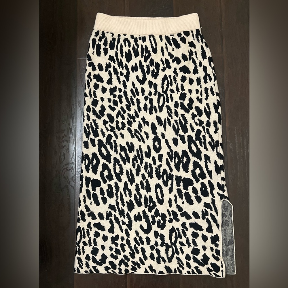 Leopard Print Women's Skirt